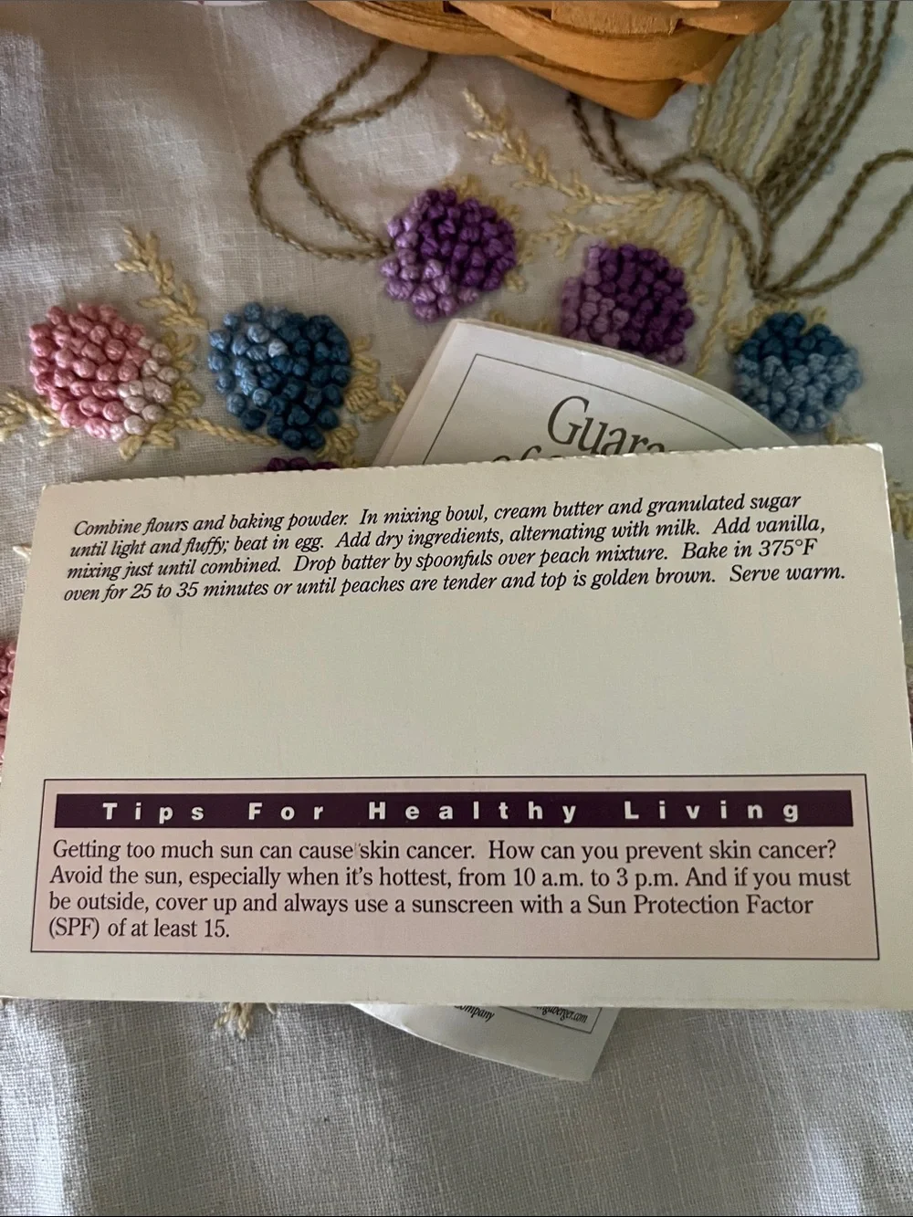 Longaberger 2000 Horizon of Hope Basket  #17787 Complete Set Lid Liner Extras